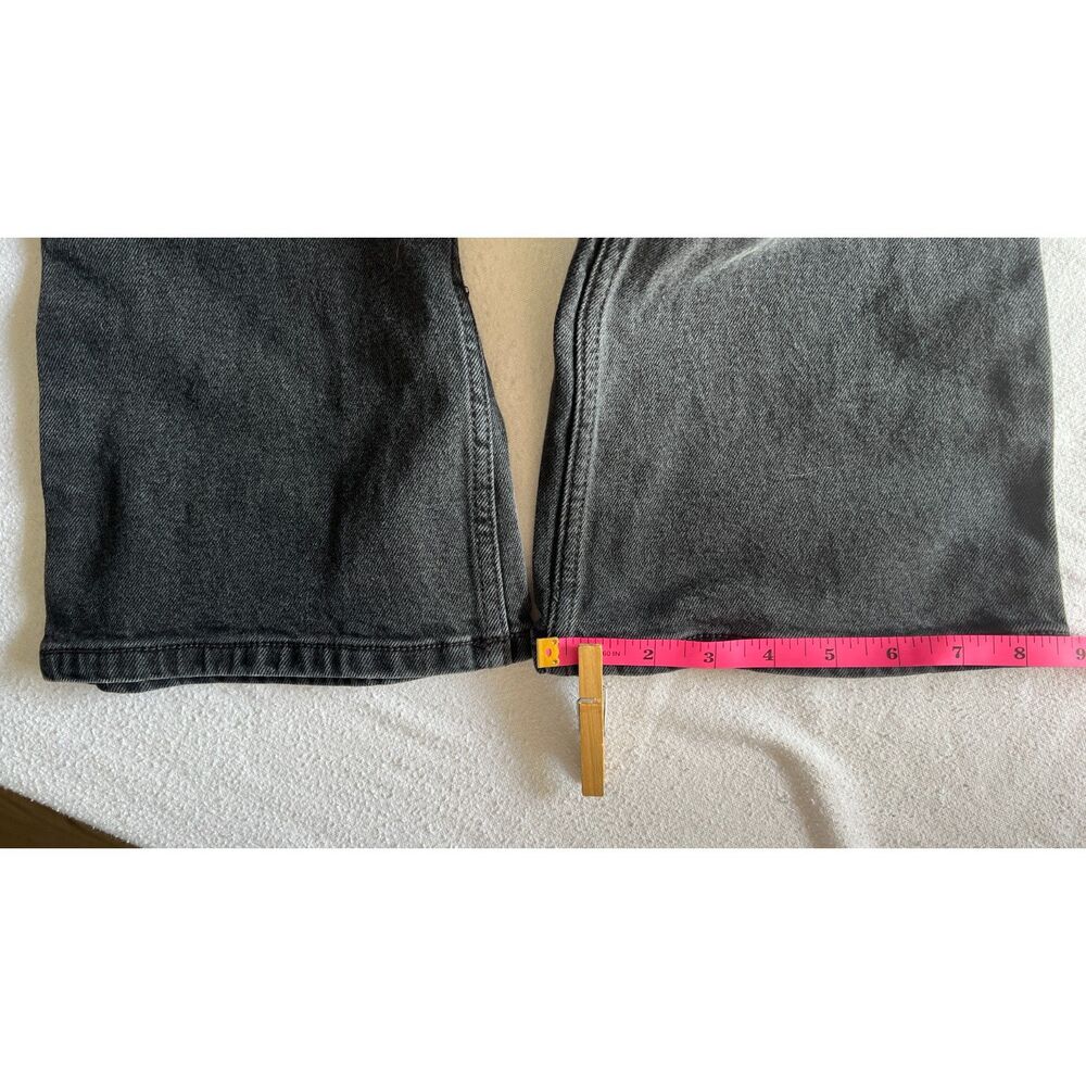 Hollister Black Low Rise Bootcut Denim Jeans Size 28 - Picture 5 of 6